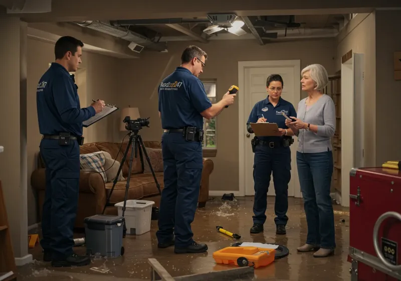 Water Damage Assessment and Insurance Documentation process in Wurtland, KY