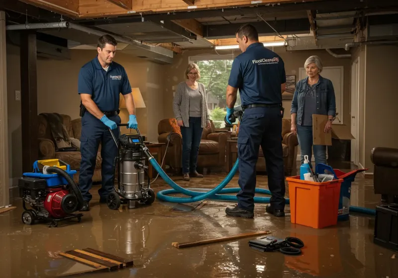 Basement Water Extraction and Removal Techniques process in Wurtland, KY